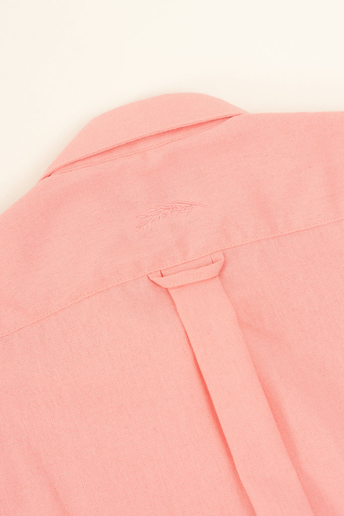 Romero McPaul - , Romero + McPaul, Cannes Pink Linen Shirt'25