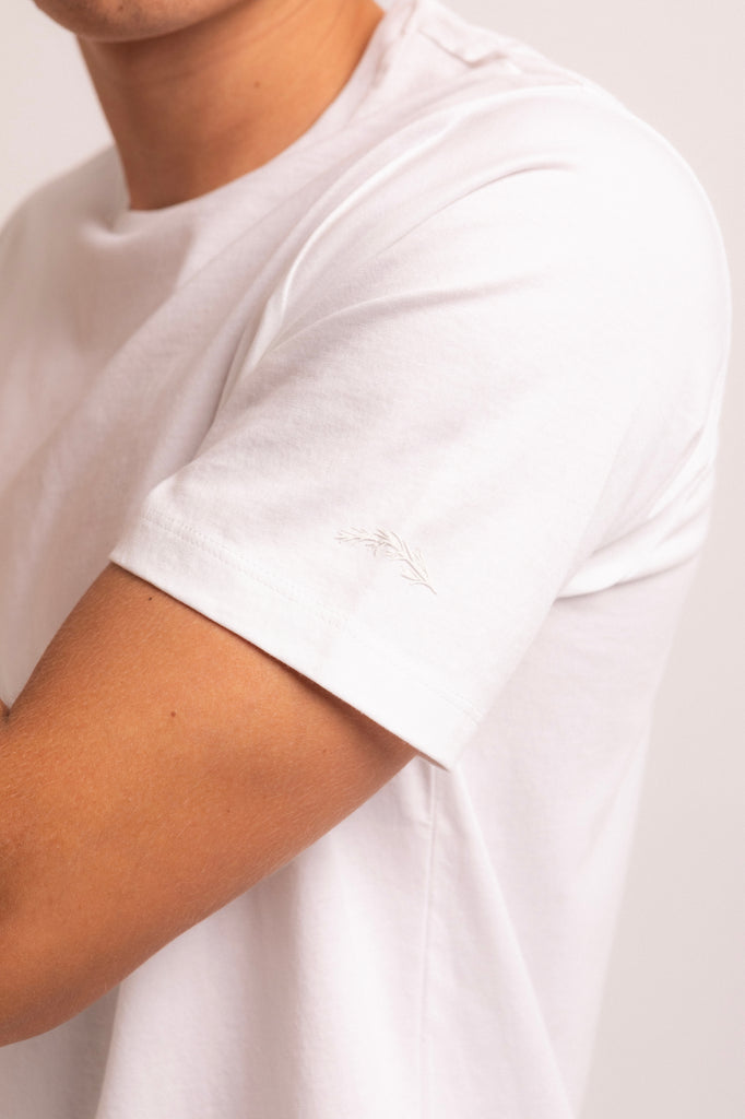 Romero McPaul - , Romero + McPaul, Pima Cotton White Tee´24