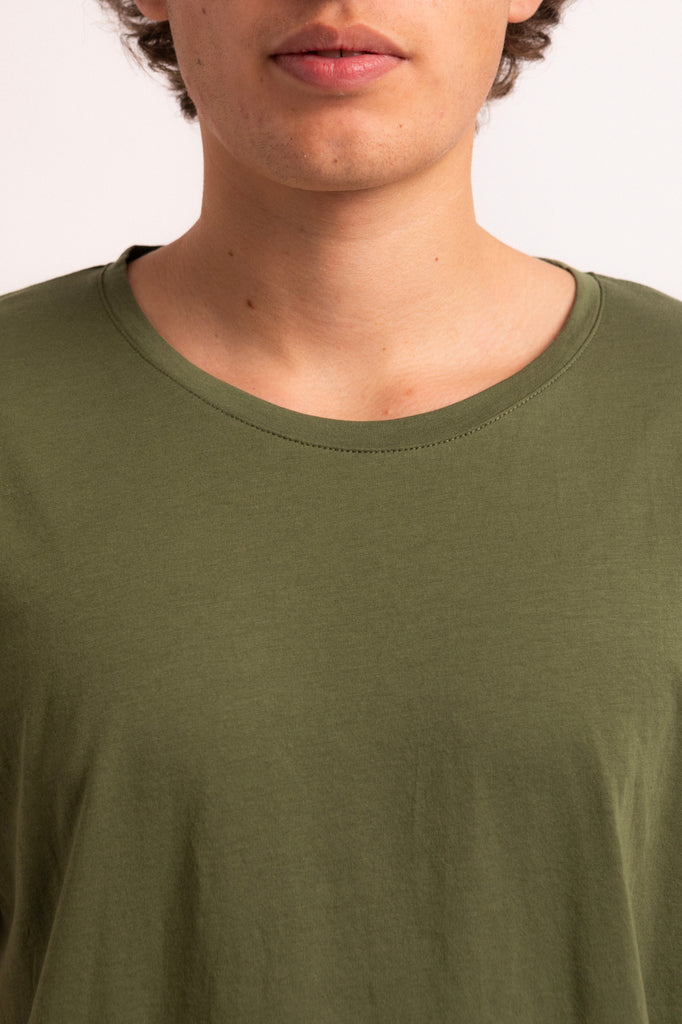 Romero McPaul - , Romero + McPaul, Pima Cotton Australian Green Tee