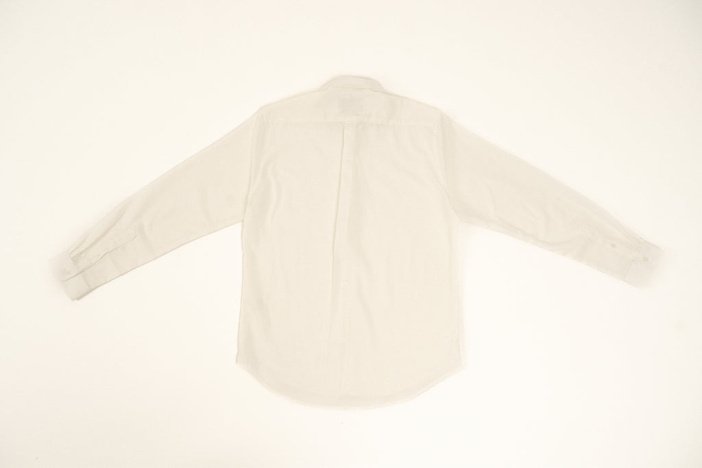 Romero McPaul - , Romero + McPaul, Cannes Ivory Linen Shirt'25