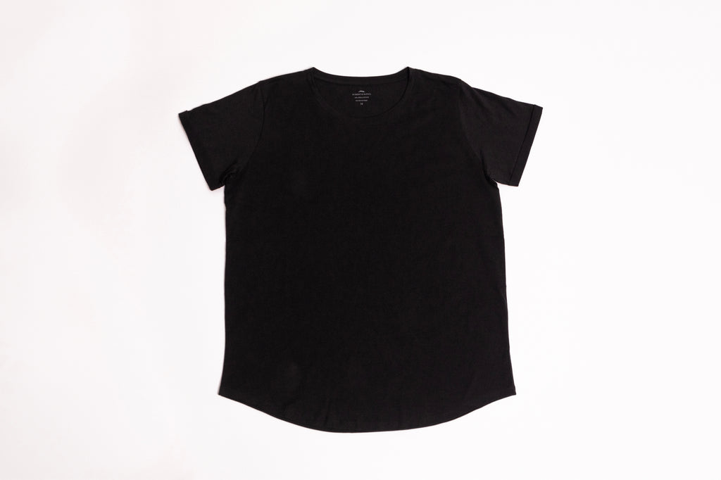 Romero McPaul - , Romero + McPaul, Pima Cotton Australian Black Tee