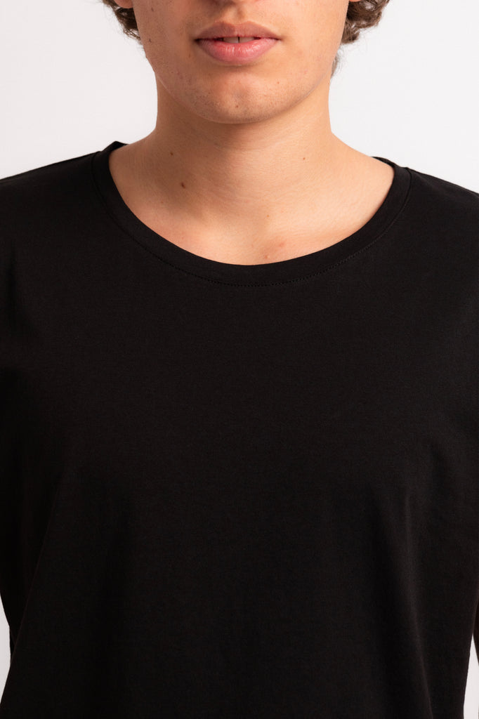 Romero McPaul - , Romero + McPaul, Pima Cotton Australian Black Tee